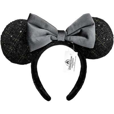 Disney~Parks with Magical Bow &Sequins Headband Loungefly Minnie Mouse Ears Girl-image