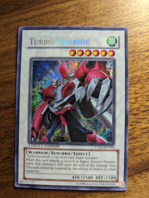 Yu-Gi-Oh! Turbo Warrior CT05-EN004 Limited Edition Secret Rare  NM/M-image