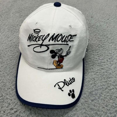 VTG Character Signature hat cap Mickey Mouse Pluto Donald Duck-image