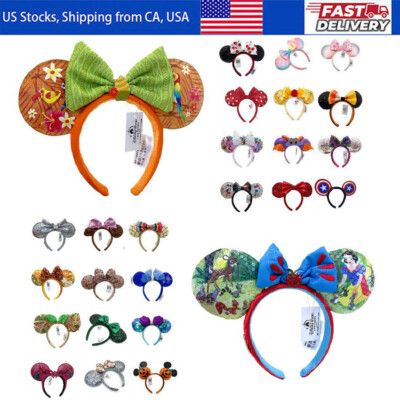 112 Styles DisneyParks Loungefly Magical Bow Belle Minnie Mouse Ears Headband-image