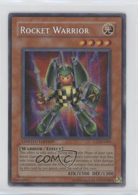 Rocket Warrior YuGiOh Series 2 Collectors Tins Limited Edition Promo 2005 qg3-image