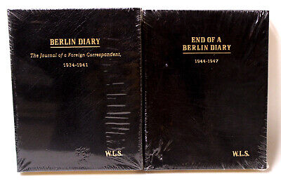Easton Press Berlin Diary 1934-1941 & End of a Berlin Diary 1944-1947 Hardcovers-image