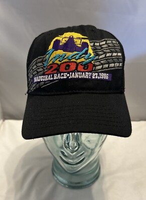 Vintage Indy 200 Hat Walt Disney World Inaugural Race Snapback Cap 1996 Trucker-image