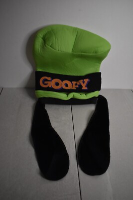 Walt Disney World Disney Parks Green Velvet Goofy Hat W/ Floppy Ears Adult Size-image