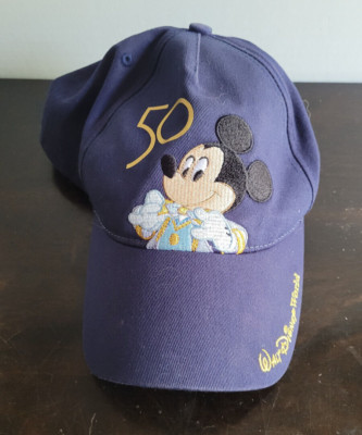 Walt Disney World Parks Youth Hat Mickey 50th Anniversary  Baseball Hat Cap-image