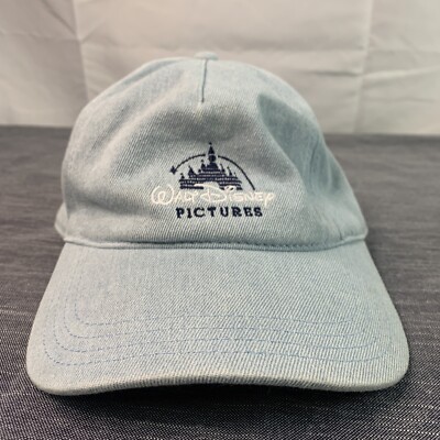 Walt Disney World Pictures Embroidered Denim Cap Baseball Hat Adjustable-image