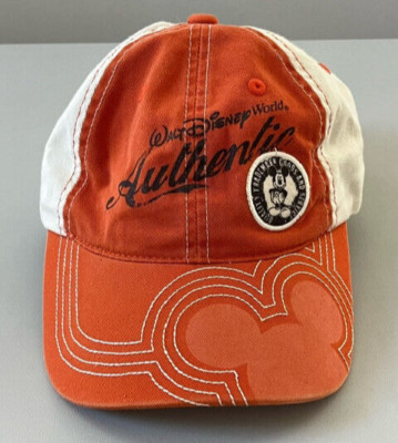AUTHENTIC WDW WALT DISNEY WORLD MICKEY MOUSE ADJUSTABLE BASEBALL CAP HAT COTTON-image