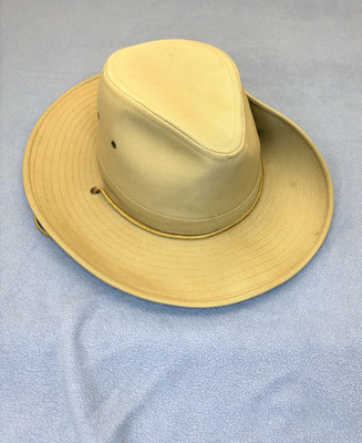 Vintage Walt Disney World Outback Safari Hat Khaki Size Large-image