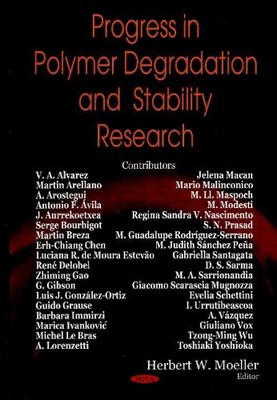 Herbert W Moell Progress in Polymer Degradation & Stabili (Hardback) (UK IMPORT)-image