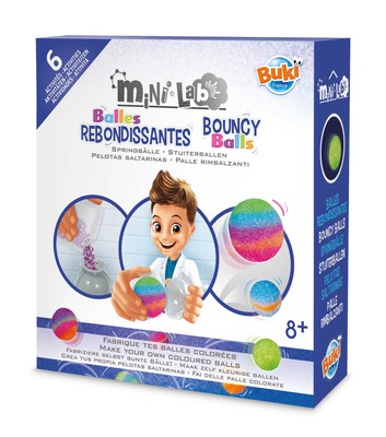 Buki France Mini Lab. Kids Chemistry Set. Childrens Science Experiments. STEM To-image