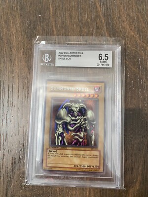 2002 Collector Tins #BPT002 Summoned Skull SCR Graded 6.5 EX-MT+-image