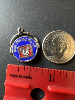 Walt Disney World Sterling And Enamel Charm-image