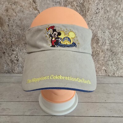 Vintage Mickey Mouse Walt Disney World Adjustable Visor -image