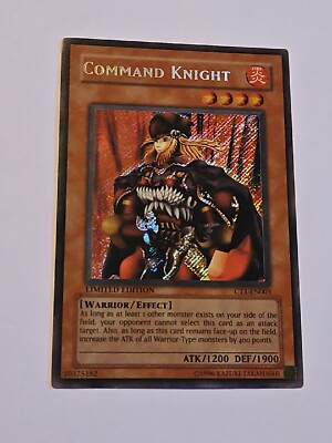 Command Knight - Collectors Tin - CT1-EN003 - 1st Edition - Limited Holo -...-image
