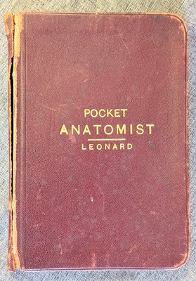 POCKET ANATOMIST by Leonard 193 Illustrations Medical 