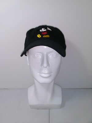 Walt Disney World Mickey Logo Adjustable Head Adult Black-image