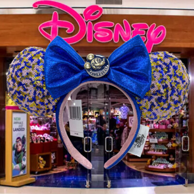DisneyParks Annual Passholder Ear Headband AP WDW Mickey Mouse Ears NWT-image