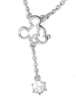 Disney Arribas ✿ Mickey Mouse Dangle Necklace✿ Made with Crystals from Swarovski-image