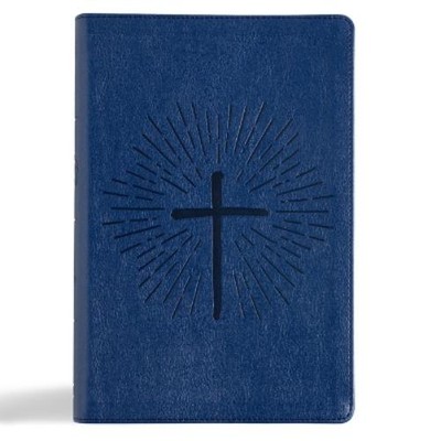 B&H Publishing  KJV One Big Story Bible, Royal Blue  (Leather Bound) (UK IMPORT)-image
