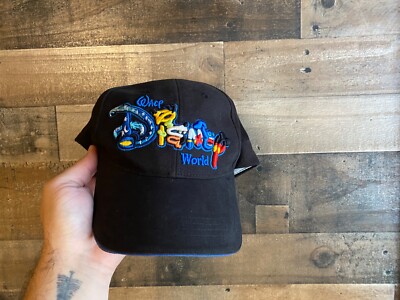 Walt Disney World Strapback Hat 3D Raised Sewn Characters Adult Stitch Mickey-image