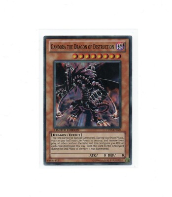CT07-EN020 Gandora the Dragon of Destruction Super Rare Limited Edition NM -image