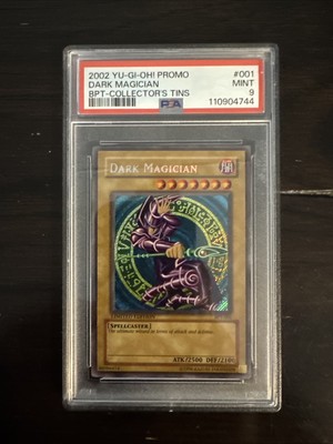 2002 Yu-Gi-Oh Dark Magician Ltd. Ed. Promo PSA Mint 9 BPT Collector's Tins #001-image