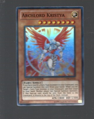 Yugioh Archlord Kristya CT08-EN010 Super Rare Limited Edition  Mint-image