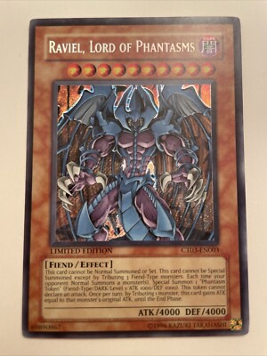 Yu-Gi-Oh Raviel, Lord of Phantasms Tin CT03-EN003 Limited MINT/NEAR MINT @-image