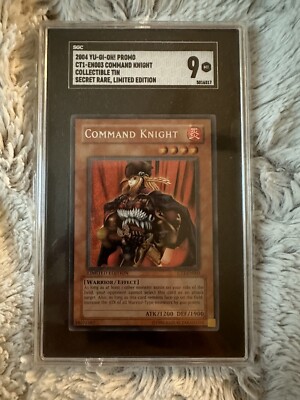 Command Knight - CT1-EN003 - Limited Edition - 2004 Collectible Tin - SGC 9-image