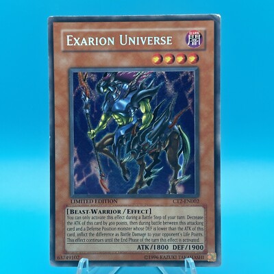 Yu-Gi-Oh! TCG Exarion Universe 2005 Collector's Tins CT2-EN002 Limited Secret...-image