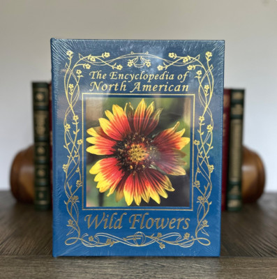 Encyclopedia of North American Wild Flowers - Easton Press Leather Bound-image