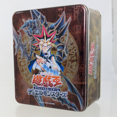 Yu-Gi-Oh Collectors Tin - 2003 Japanese (Empty - No Cards) *NEAR-MINT - USED*-image