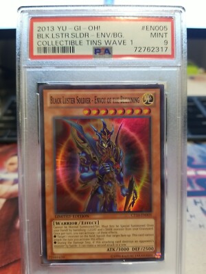 2013 Yugioh - CT10-EN005 Black Luster Soldier - Envoy of the Beginning - PSA 9-image