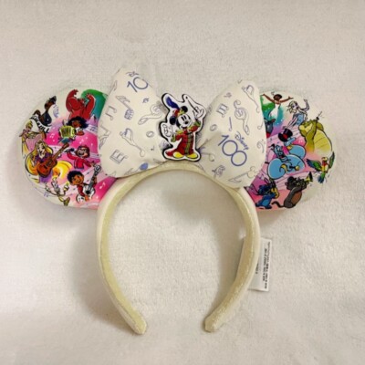 100 Years Special Moments Music Band Leader DisneyParks Mickey Ears Headband-image