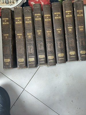 Bernarr McFadden Encyclopedia of Health and Physical Culture Volume 1-8 Full Set-image