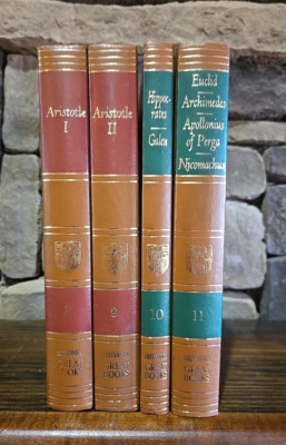Great Books of the Western World 1952 Volumes 8 - 11  Encyclopedia Britannica-image