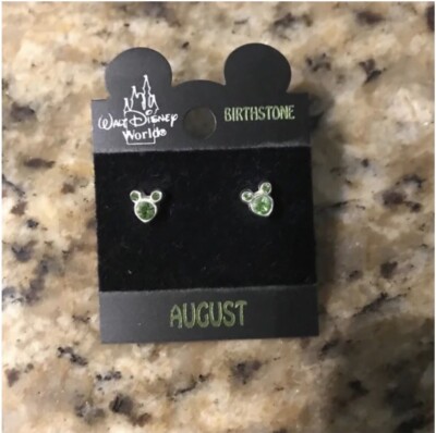 Walt Disney World Birthstone August Earring -image