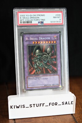 PSA 8 B. Skull Dragon BPT-006 2002 Collectors Tin Limited Edition-image
