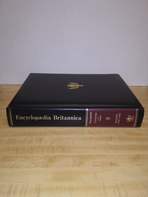 encyclopedia britannica macropedia 15th Edition Volume 9 Padded Leather-image