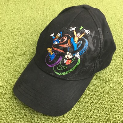 Walt Disney World 2009 Adult Baseball Cap Hat Embroider Characters NWT-image