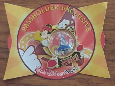 RARE Sorcerer's Hat WDW AP Passholder Exclusive Key Magic Disney Pin LE stars-image