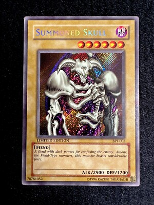 🔥YUGIOH • SUMMONED SKULL • BPT-002 • SECRET RARE • LIMITED EDITION • VLP🔥-image
