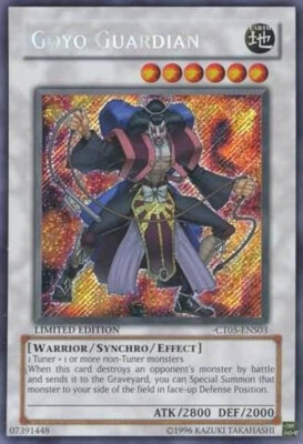 Yu-Gi-Oh! TCG Goyo Guardian 2008 Collector's Tins Ct05-Ens03 Limited Edition...-image