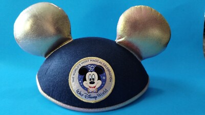 Walt Disney World 50th Anniversary Mickey Mouse Ears Hat-image