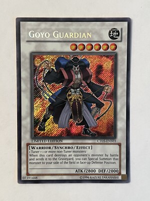 Goyo Guardian CT05-ENS03 2008 Collectors Tin Limited Edition Secret Rare-image
