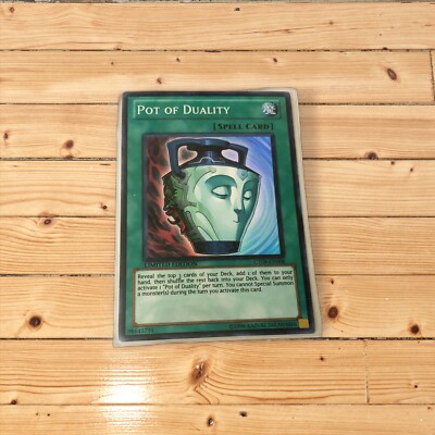 1x Yu-Gi-Oh! Pot of Duality - CT08-EN008 - Super Rare - Limited - NM-image