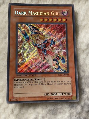 Yu-Gi-Oh! Dark Magician Girl CT2-EN004 Secret Rare Limited Edition Tin Promo-image
