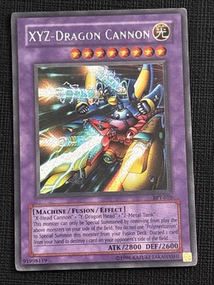 Yu-Gi-Oh XYZ-Dragon Cannon BPT-010 2003 Collector's Tin Unlimited Secret Rare MP-image
