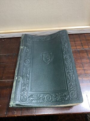 The Source Book Encyclopedia Volume I Antique 1929 Embossed Leather-image