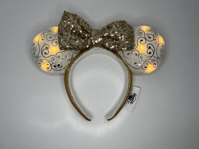 Disney Ears WDW 50th Anniversary Minnie Light Up Headband 2021-image